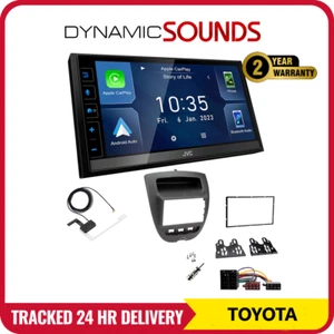 Toyota Aygo (2005-2014) JVC 6.8” Wireless CarPlay Android Auto Stereo Kit - Picture 1 of 7