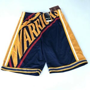 Golden State Warriors Mitchell & Ness Big Face Shorts Youth Size XL 18/20