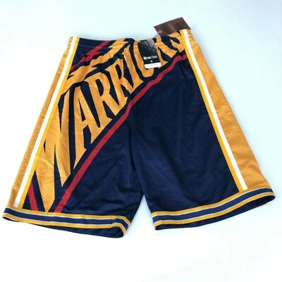 Pantalones Cortos Golden State Warriors Mitchell & Ness Big Face Juveniles Talla XL 18/20 Foto 1 de 4