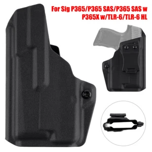 IWB Holster for Sig P365/P365 SAS/P365 SAS w/P365X w/TLR-6/TLR-6 HL Flashlight - Picture 1 of 10