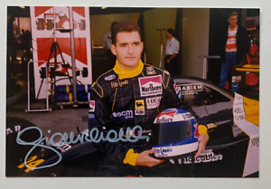 Gianni Morbidelli - Formel 1 - original Autogramm - Größe 15 x 10 cm