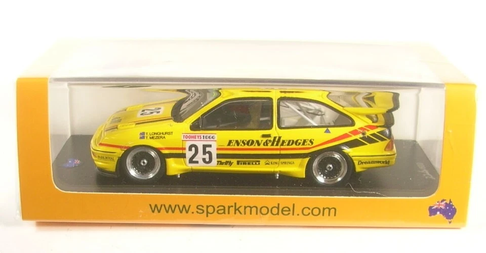 1 43 SPARK Ford Sierra Rs500 Cosworth #25 Win.Tooheys 1000 Bathurst 1988 AS041