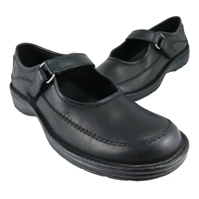 Timberland SMART Mary Jane Mocasines de Conducción para Mujer Talla 8M Cuero Negro Pisos Foto 1 de 4