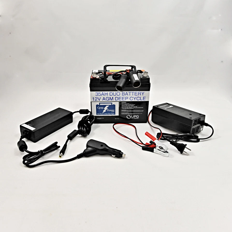 ResMed AirCurve 10 CPAP Camping Battery for 4 - 8 Nights Power RES3511