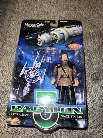 NEW BABYLON 5 MARCUS COLE EXCLUSIVE PREMIERE EDITION 1998 ACTION FIGURE! R83 Cover