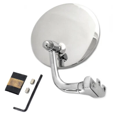 Espejo retrovisor Peep 4" con brazo curvo camión F-100 1953-1980 Foto 1 de 3