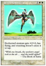 [1x] Serra's Embrace - Foil - Near Mint, English - Seventh Edition MTG Magic