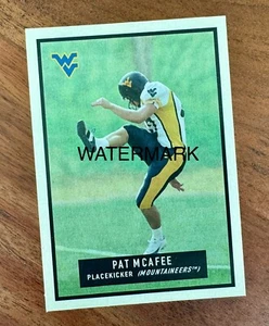 Pat McAfee Custom Art Fußballkarte 1951 Topps Magic Design Bergsteiger Colts - Bild 1 von 1