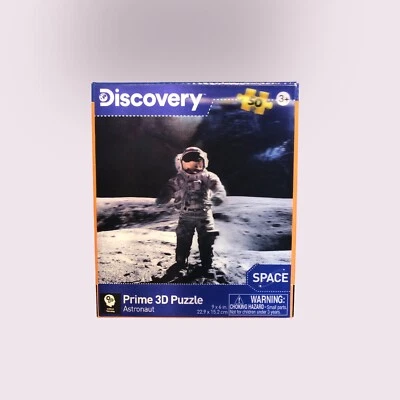 Discovery Prime 3D 50 Pieces Jigsaw Puzzle, Astronaut  - Image 1 of 2