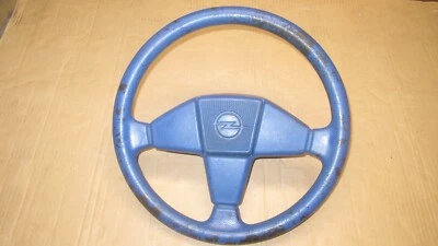 Opel Kadett E GSI Lenkrad 38 cm 3-Speichen Blau lackiert - Bild 1 von 4