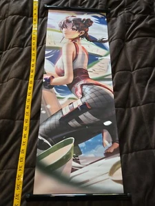 Naruto -TenTen--Sexy Wall Scroll Poster -30" x 10" - Picture 1 of 1