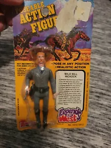 Figura de acción vintage Wild Bill Hitchcock Empire vaquero occidental - Imagen 1 de 2
