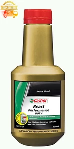 Brake Fluid Dot 4 500ml React Performance High-Performance Brake Fluid - Picture 1 of 12
