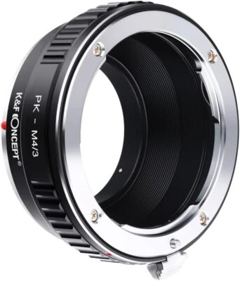PK to M4/3 Adapter, Lens Mount Adapter for Pentax K PK Lens to Micro - Image 1 of 4