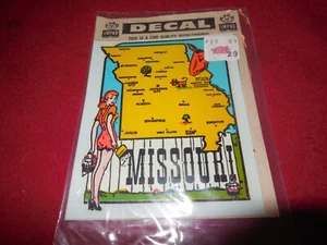 Vintage St. Louis Missouri State Reiseaufkleber Reiseanhänger Airstream Camper - Bild 1 von 2