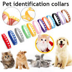 12PC New Born Whelping ID Bands Puppy Kitten Identification Adjustable Collars )