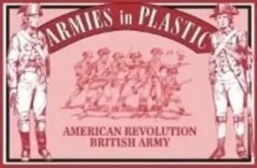 Armies in Plastic American Revolution British Army 54mm Toy Soldiers 5466