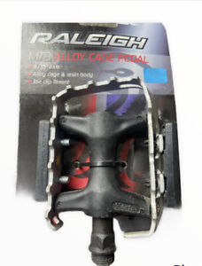 Raleigh Bicycle Cycle Bike MTB Resin Body & Alloy Cage Pedals - 9/16"