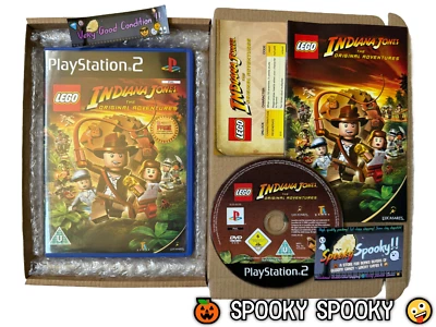 Lego Indiana Jones the Original Adventures PS2 - UK PAL VGC CIB - Tracked - Image 1 of 4