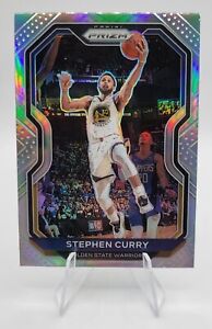 2020-21 Panini Prizm Basketball Stephen Curry Silver #159 Warriors