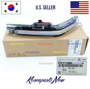 View Side Mirror Turn Signal Lens Left DRIVER 87613CV000 ⭐OEM⭐ Kia EV6 2022-2024 - Picture 1 of 2