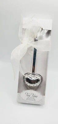 Tea Time Tea Infuser Heart Shaped Designs New  - Image 1 of 3