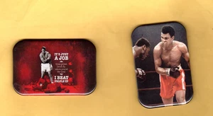 MUHAMMAD ALI   2  REFRIGERATOR MAGNET  2" X 3"  WITH ROUNDED CORNER - Picture 1 of 4