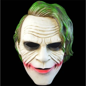 Batman:The Dark Knight Joker Cosplay Terror Resin Mask Halloween Party Prop Gift - Picture 1 of 15