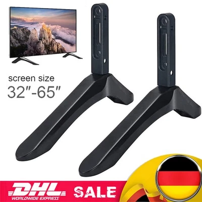 TV Ständer Fernseher Standfuß TV Bein 32-65 Zoll Sockelfüße Halterung Samsung DE - Bild 1 von 4