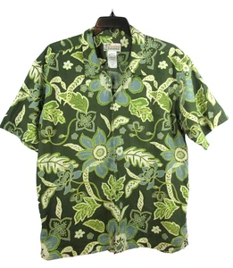 PATALOHA Patagonia Hawaiihemd Herren XL Tropical Print grün Bio Baumwolle - Bild 1 von 11