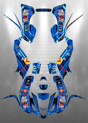 SUZUKI LTZ400 2003-2008  Graphics kit Stikers Decals - Image 1 of 4