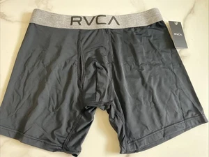 Nuevo calzoncillo boxer RVCA deportivo activo de pierna larga para hombre ropa interior de rendimiento talla S - Imagen 1 de 6