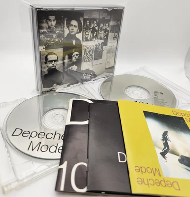 DEPECHE MODE 101 Japan Rare Vintage CD 38B2 14/15 w/Special Photobook Mute 1989 - Photo 1/4