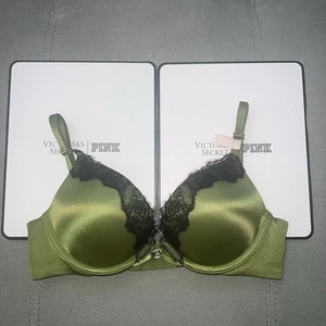 New Victoria’s Secret 32B Miraculous Plunge Bombshell Add 2 Cups Push Up Bra - Picture 1 of 6