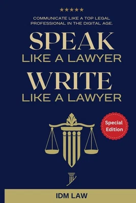 Speak like a Lawyer: Write like a Lawyer: Communicate like a Top Legal Profes... - image 1 of 2