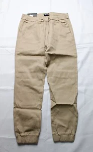 Jump Start Boys 4-Way Stretch Jogger Style Pants AC2 Khaki Medium (10-12) NWT - Picture 1 of 4