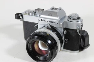 Nikkormat EL w/ 50mm f1.4 - Picture 1 of 6