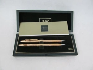 Cross FMC-NA Goldtone Pen and Mechanical Pencil Set - Picture 1 of 2