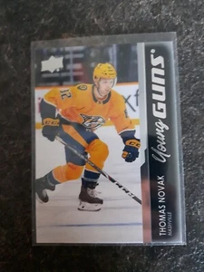 2021-22 Upper Deck Series 2 Young Guns YG Thomas Novak RC Card# 476 - Picture 1 of 2