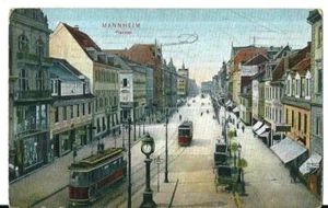 pss 17 1909 - MANNHEIM (Germania) Planken  VG - FP  - Imagen 1 de 2