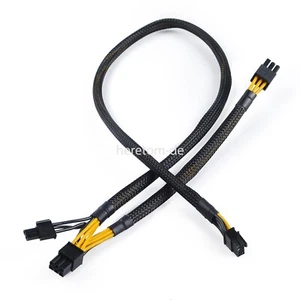 Mini 8Pin zu 6pin+8Pin (6+2)PIN Netzteil Kabel für HP DL380 Gen10 GPU Grafik - Bild 1 von 8