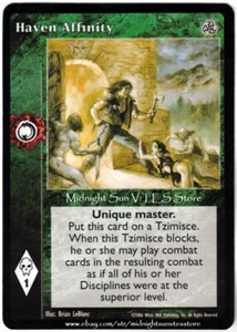 Haven Affinity Third Edition V:TES VTES Vampire CCG - Picture 1 of 1