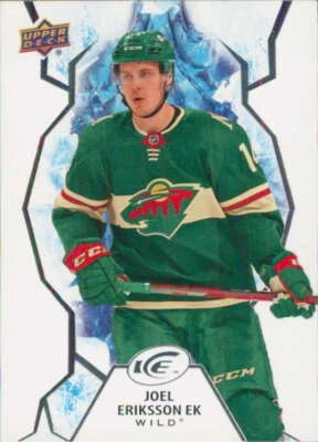 2021-22 Upper Deck Ice #59 Joel Eriksson Ek Minnesota Wild - Image 1 of 2