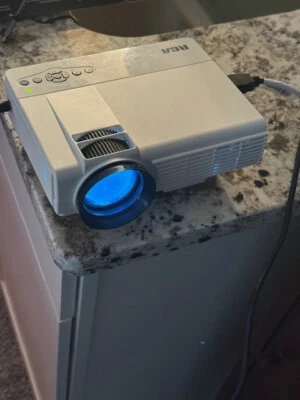 RCA RPJ136 2000 Lumens Home Theater Projector 1080p HDMI - Image 1 of 4