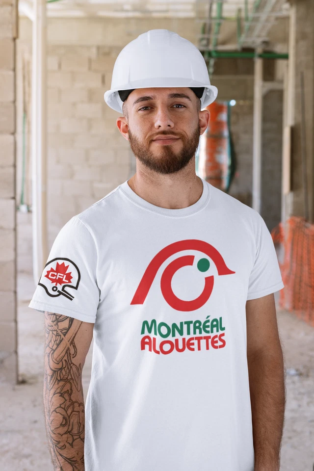 1970 Retro Style Birds Eye Logo Montreal Alouettes - Shirt sz S - 3XL  NWOT NEW - Image 1 of 1