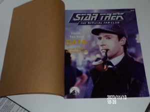 Star Trek The Official Fan Club Magazine #65 OFC 1988 NEW Data - Picture 1 of 13