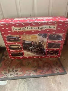 Vintage 1996 Greatland Holiday Express Train complete original Box - Picture 1 of 7