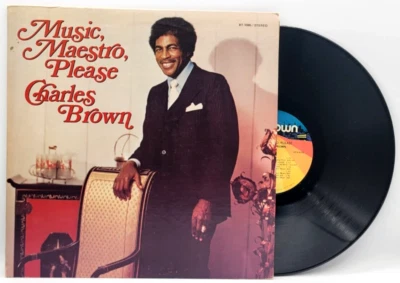 CHARLES BROWN - MUSIC MAESTRO, PLEASE  -  SOUL LP IN SHRINK BIG TOWN - Image 1 of 2