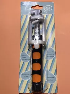 GoShot Q1 Selfie Stick Telescopico per Smartphone, IOS e Android, Arancione/Nuovo! - Foto 1 di 2