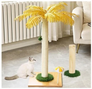Cat Scratching Post 32 inch Tall Cat Scratching Posts for Indoor Cats Stable - Picture 1 of 7
